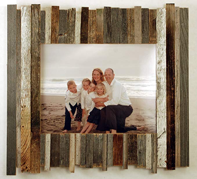 MyBarnWoodFrame - Beachcomber Reclaimed Wood Frame (Natural, 8x10)