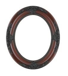 Rabbetworks Ornate Burgundy Oval Picture Frame 16x20