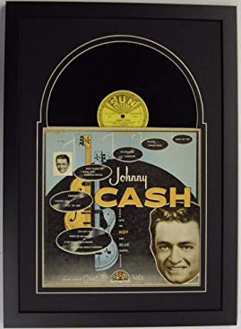 Record Album Frame Featuring Black 