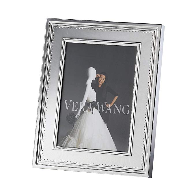 Vera Wang Wedgwood Grosgrain 5-Inch by 7-Inch Frame