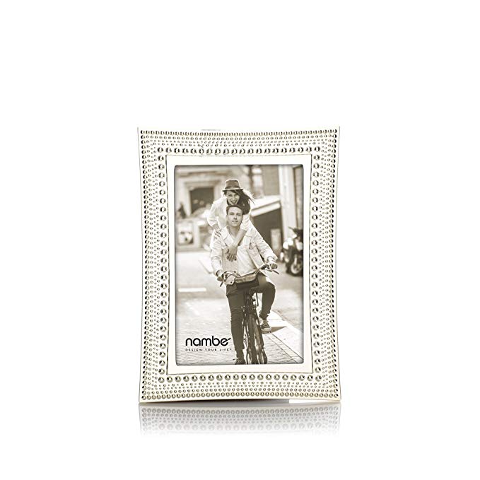 Nambe Beaded Picture Frame, 4